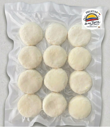 Paquete de almojábanas al vacío